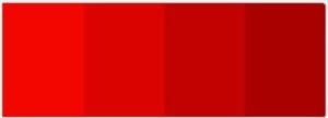 psicología del color rojo Psicología del color rojo en marketing